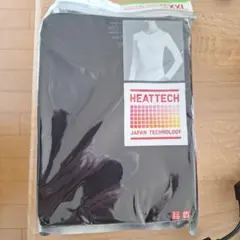 UNIQLO HEATTECH 長袖クルーネックTシャツ XXL ブラック