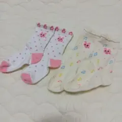 ミキハウスキッズ靴下２セット　15‐17 cm