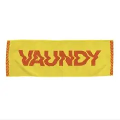 Vaundy ロゴジャガードタオル　イエローオレンジ VAUNDY ロゴタオル イエロー オレンジ 商品詳細ページ | Vaundy