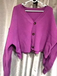 ボリュームスリーブニットカーディガン[kz32]