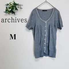 archives(M)ニット カーディガン 半袖