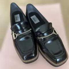 お値下げ　✳︎ルタロン　GRISEビットローファー　黒　23.5センチ