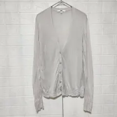 UNIQLO ユニクロ (XL)　ライトVネックカーディガン　大きいサイズ