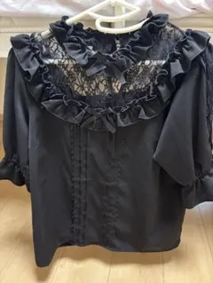 ディアマイラブ ブラウス ブラックのサムネイル