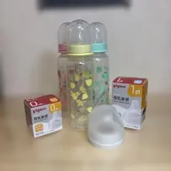 哺乳瓶 3本セット Pigeon乳首　まとめ売り