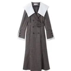 美品✨ リリーブラウン ワイドカラーレイヤードカフスOP LILY BROWN（リリーブラウン）の「ワイドカラーレイヤードカフス