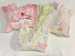 70サイズ　ロンパース　3着セット