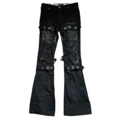 madpunks マッドパンクス ボンテージパンツ　パンク　フレア MAD PUNKS マッドパンクス MAD GIRL ボンテージパンツ ブーツカット