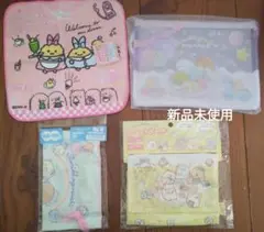 すみっコぐらし 移動ポシェット ポケットポーチ マルチ ポーチとハンカチセット