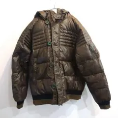 montage モンタージュ フード付きダウンジャケット メンズ Lサイズ
