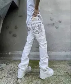 TRUE RELIGION BILLY 激レアホワイト　28 swag 2026年最新】true religion billyの人気アイテム - メルカリ
