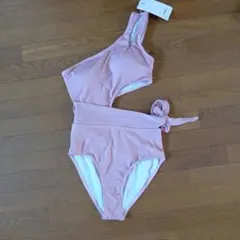 【新品タグ付き】ワンショルダー　水着