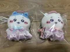 ちいかわ、ハチワレ てんしとあくま てんしな大きめマスコット　ぬいぐるみ