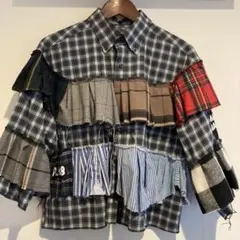 古着　リメイク　長袖シャツ　再構築　LLbeanのサムネイル