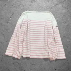 Le minor border basque shirt ロンT ノームコア