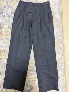 60s 70s スラックス レーヨン 日本製 片爪ykk ヴィンテージ タック