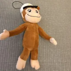 おさるのジョージ ぬいぐるみ SEGA製 約15cm