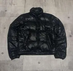 00s Prada archives black down jacket