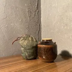 八世吉向松月 金彩抹茶碗 陶芸 - メルカリ