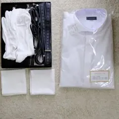 新郎小物セット　ウィングカラーシャツ　フォーシスアンドカンパニー