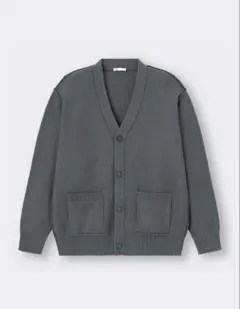 ＧＵ　ウォッシュドＶネックカーディガン　XL ユニセックス　メンズ　レディース