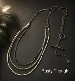 H.P.FRANCE Rusty Thought 3連ネックレス　ラブラドライトのサムネイル