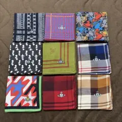 Vivienne Westwood 大判ハンカチ 9枚セット