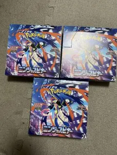 モ*ロ様 ポケモンカードゲーム ニンジャスピナー　3BOX ぺりぺりあり