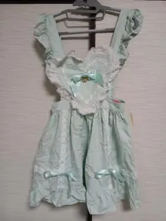 BABYハートエプロン・ミントのサムネイル