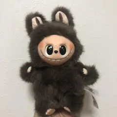 週末セール！ラブブ風　耳付き茶色ぬいぐるみ