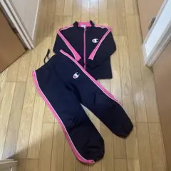 Champion ジャージセット ネイビー/ピンク