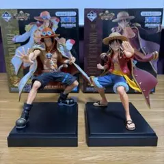 値下中 ワンピース 一番くじ A賞 ラストワン賞 ルフィ エース