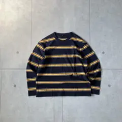 レアカラー　old uniqlo マルチ　ボーダー　カットソー　 y2k