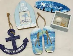 ビーチテーマ インテリア小物セット