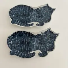 小林佐和子　練込黒猫　小皿　２枚セット　三越 小林佐和子 練込黒猫 小皿 2枚セット 三越 - メルカリ