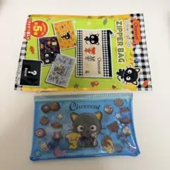 Chococat チョコキャット｜フラットポーチ ZIPPER BAG
