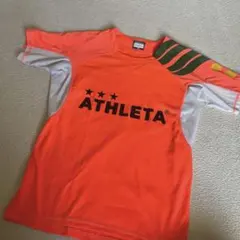 ATHLETA サッカーウェア 140サイズ オレンジ