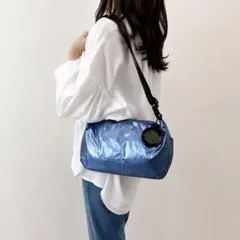 Jack Gomme ジャックゴム ショルダーバッグ ブルー 軽量 ライトのサムネイル