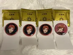 にじさんじ IMPACT ランダムキラキラ缶バッジ 太陽組 北見遊征 4点