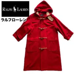 ラルフローレン Ralph Lauren ダッフルコート 赤 レッド 深紅のサムネイル