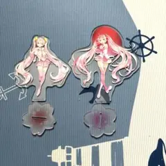 初音ミク　アクリルスタンド2体セット