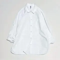 未使用に近い マーガレットハウエル バンドカラーシャツ リネン