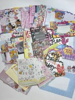 平成 レターセット メモ帳 まとめ売り 大量 女児 ちゃお 付録 文具
