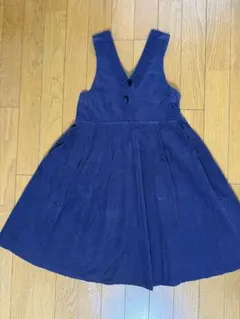 KP ニットプランナー　ワンピース　ジャンパースカート　140 ネイビー