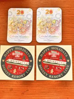 ディズニー ステッカーセット 2025クリスマス