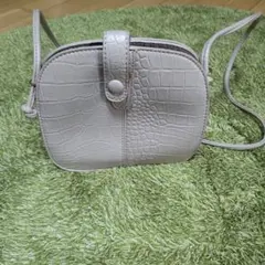 クロコダイル風 ショルダーバッグ