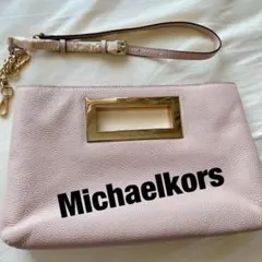 MK Michaelkors バッグ　クラッチバッグ　ピンク