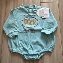 MARKY'S ライトブルー ロンパース 80