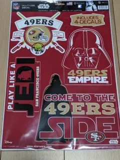 SF 49ers Decal スターウォーズコラボ