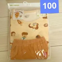 UNIQLO パンどろぼう パジャマ100cm　ユニクロ　ルームウェア上下セットのサムネイル